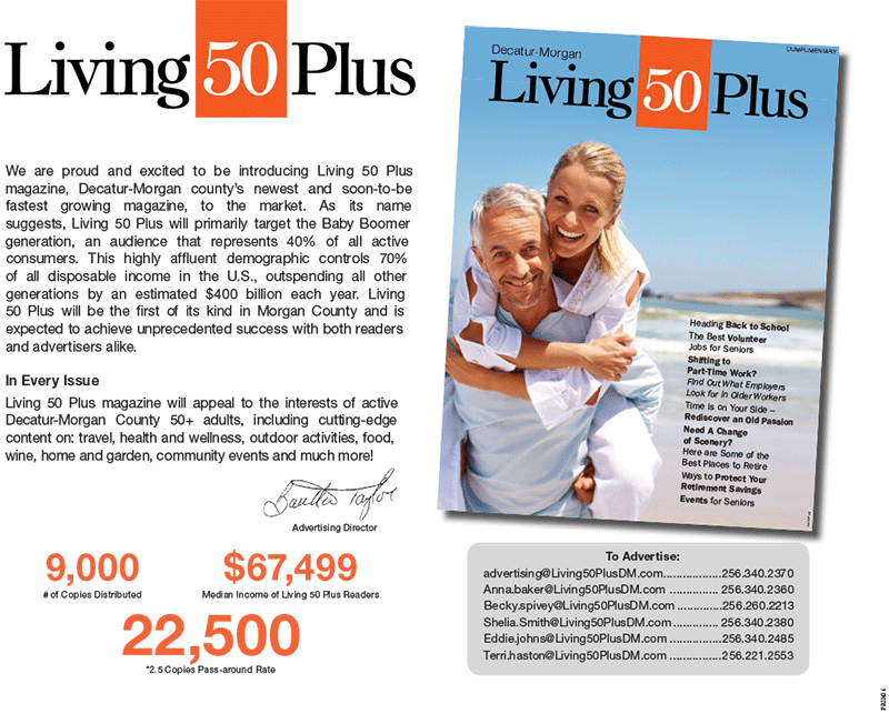 Living 50 Plus | Media Kit | Page 2