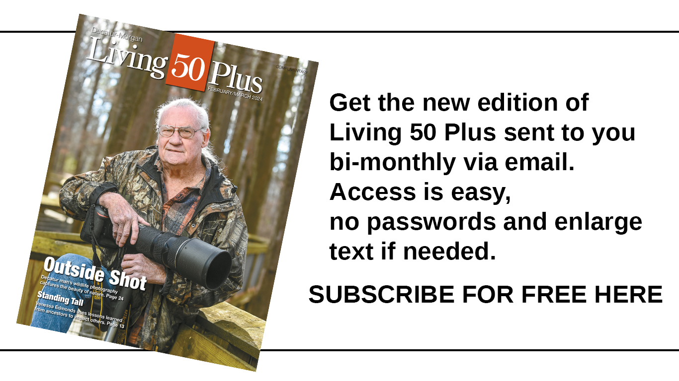 Living 50 Plus Newsletter Signup