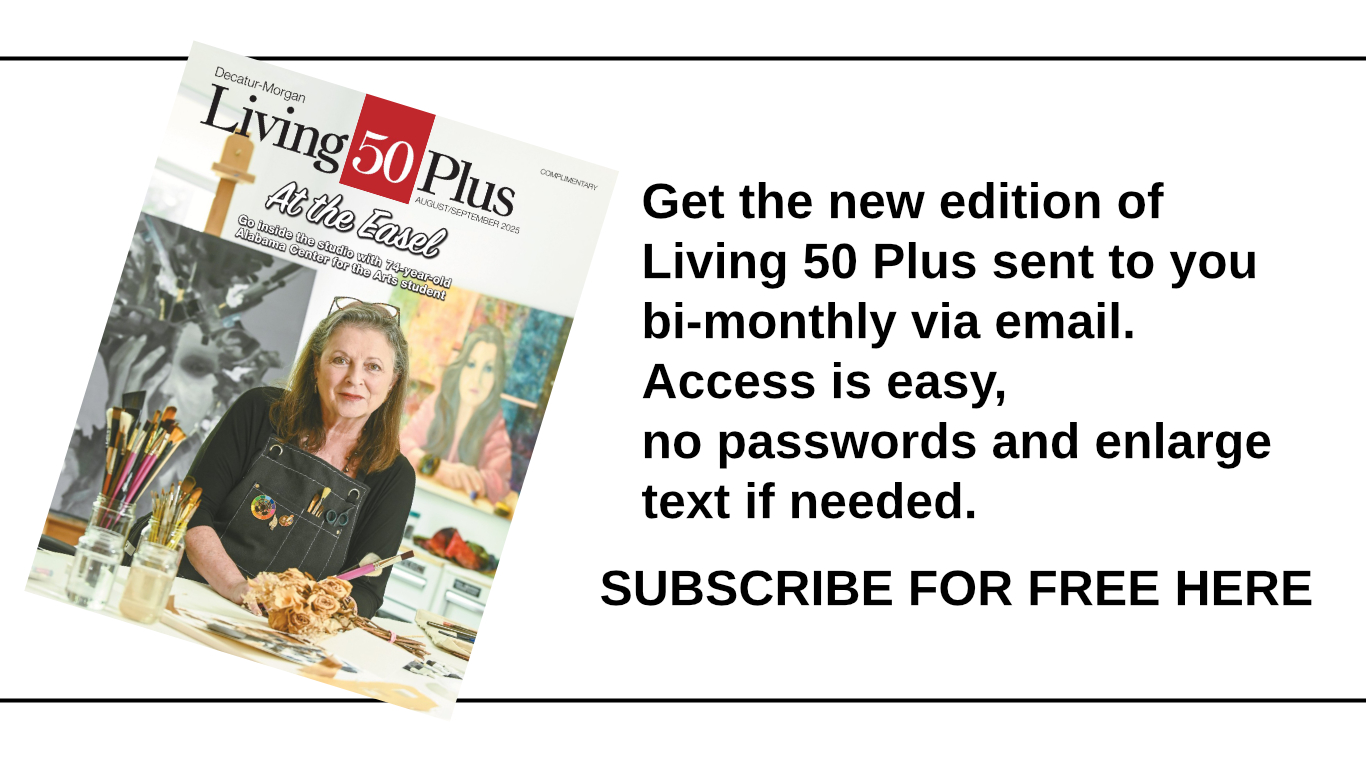 Living 50 Plus Newsletter Signup