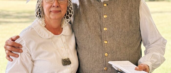 Barbara and Myron Mooney began participating in Civil War reenactments 33 years ago.